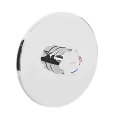 Bristan Opac Mini Concealed Thermostatic Concentric Mixer Shower Valve Fixed Chrome