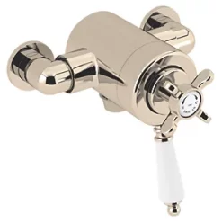 Bristan 1901 Exposed Dual Control Thermostatic Shower Valve Fixed Gold