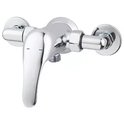 Swirl Exposed Shower Valve Fixed Chrome