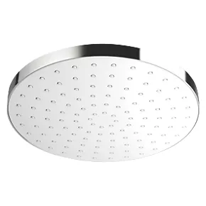 Mira Beat Deluge Tilt Shower Head Chrome / White 250mm