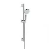Hansgrohe Crometta Vario EcoSmart Shower Kit Modern Design Chrome / White