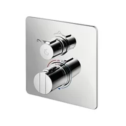 Ideal Standard Concept Easybox Concealed Thermostatic Bath & Shower Mixer Valve Fixed Chrome