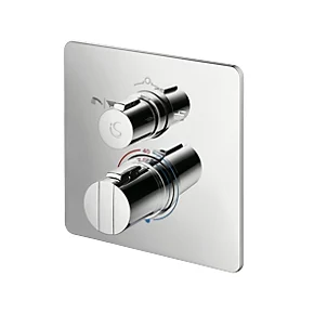 Ideal Standard Concept Easybox Concealed Thermostatic Bath & Shower Mixer Valve Fixed Chrome