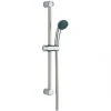 Swirl Shower Kit Traditional Design Chrome