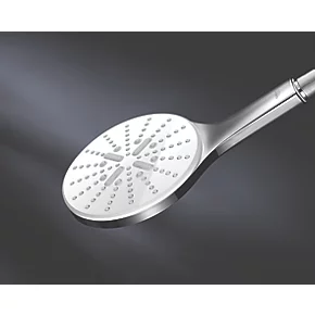 Grohe Rainshower SmartActive Handset Chrome/White 150 x 187mm - Image 4