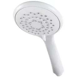 Triton 5 Position Multi-Mode Shower Head Flexible White 90 x 210mm