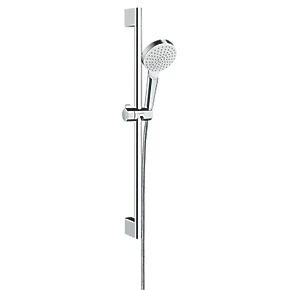 Hansgrohe Crometta EcoSmart Shower Kit Modern Design Chrome / White