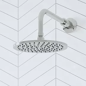 Ideal Standard Idealrain Swivel & Tilt Round Shower Head Chrome 200mm - Image 2