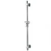 Swirl Riser Rail with Press Slider Chrome 684mm