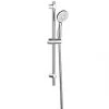 Swirl Hilsea Riser Rail Set Modern Design Chrome