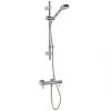 Croydex Metlex Thermostatic Shower Set Modern Design Chrome