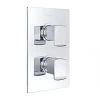 Bristan Descent Concealed Dual Control Thermostatic Shower Valve Fixed Chrome