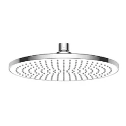 Swirl Density Adjustable Shower Head Chrome / White 230mm