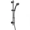 Croydex Pressure Boost One Function Shower Set Contemporary Design Matt Black
