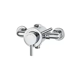 Triton Elina Exposed Mixer Shower Valve Fixed Chrome