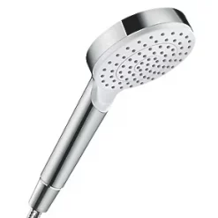 Hansgrohe Crometta 1Jet EcoSmart Shower Handset Chrome / White 100 x 160mm