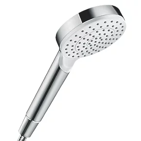 Hansgrohe Crometta 1Jet EcoSmart Shower Handset Chrome / White 100 x 160mm