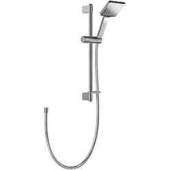 Mira Honesty Shower Kit Contemporary Square Design Chrome