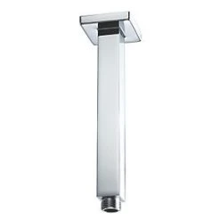Bristan Ceiling-Fed Square Shower Arm Chrome 200 x 60mm