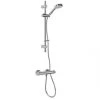 Croydex Metlex Thermostatic Shower Set Modern Design Chrome