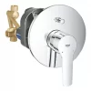 Grohe Quickfix Start Concealed Single Lever Mixer Bath/Shower Valve Fixed Chrome