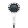 Mira 360 Shower Handset Black / Chrome 140 x 270mm