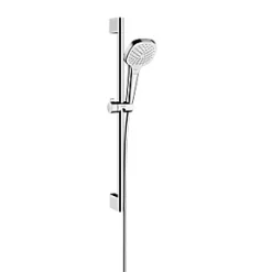 Hansgrohe Croma Select E Vario EcoSmart Shower Kit Modern Design Chrome / White