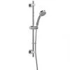 Croydex Pressure Boost Shower Set Contemporary Design Chrome